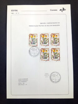 Edital 1983 03 Política Mulher Com Selo CBC SP