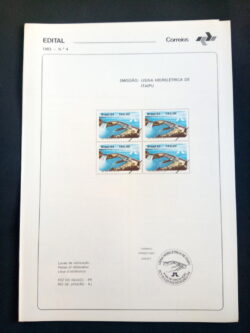 Edital 1983 04 Hidrelétrica Itaipu Energia Sem Selo