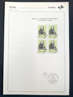 Edital 1983 05 Lutero Religião Sem Selo