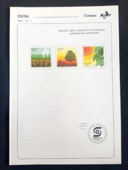 Edital 1983 07 Pesquisa Agropecuária Economia Sem Selo