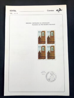 Edital 1983 08 Ordenação Religiosa Frei Rogerio Sem Selo