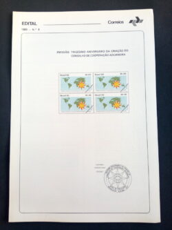 Edital 1983 09 Cooperação Aduaneira Economia Sem Selo