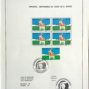 Edital 1983 22 Visão Dom de Bosco Brasília Com Selo CBC DF