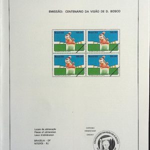 Edital 1983 22 Visão Dom de Bosco Brasília Sem Selo