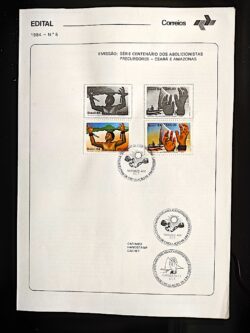 Edital 1984 05 Abolicionistas Precursores Com Selo CBC AM