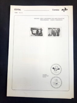 Edital 1984 05 Abolicionistas Precursores Sem Selo