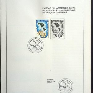Edital 1984 10 Associação Americana de Finanças Com Selo CBC RJ
