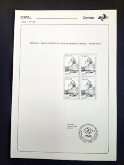 Edital 1984 27 Casa Moeda Brasil Sem Selo