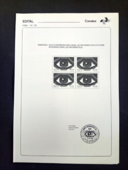 Edital 1984 28 Congresso Informática Sem Selo