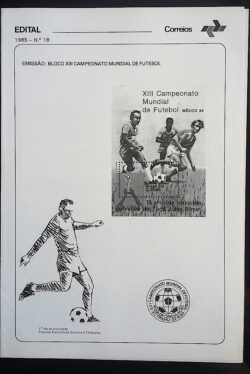 Edital 1985 18 Futebol Copa Sem Selo