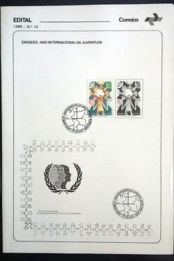 Edital 1985 19 Juventude Com Selo CBC RJ