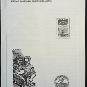 Edital 1985 34 Imprensa Brasileira Jornal Sem Selo