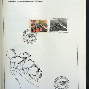 Edital 1985 38 Grande Carajas Com Selo CBC MA São Luís