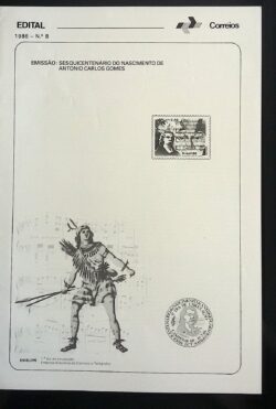 Edital 1986 08 Antonio Carlos Gomes Musica Sem Selo