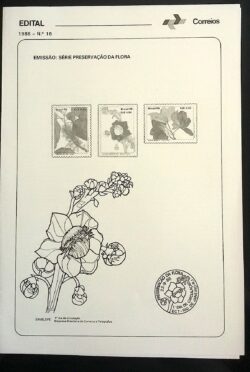Edital 1986 16 Preservação da Flora Sem Selo
