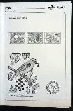 Edital 1986 20 Natal Religião Sem Selo