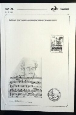 Edital 1987 02 Heitor Villa Lobos Música Sem Selo