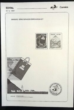 Edital 1987 04 Servicos Especiais ECT Malote Carta Sem Selo