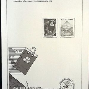 Edital 1987 04 Servicos Especiais ECT Malote Carta Sem Selo