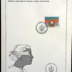 Edital 1987 08 Tribunal Federal Recursos Com Selo Sobreposto CBC DF Brasília