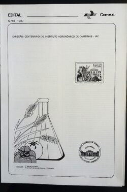 Edital 1987 10 Instituo Agronomo Campinas Sem Selo