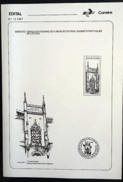 Edital 1987 13 Gabinete Portugues Leitura Sem Selo