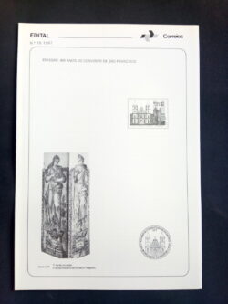 Edital 1987 15 Convento Sao Francisco Sem Selo