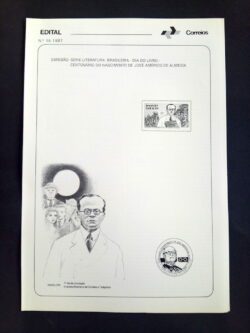 Edital 1987 16 Dia Livro José Américo Almeida Sem Selo