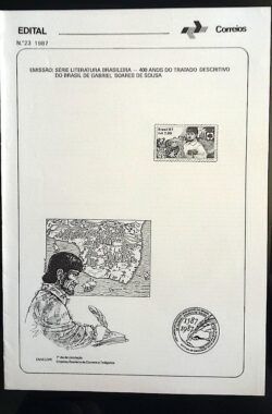 Edital 1987 23 Gabriel Soares de Sousa Literatura Sem Selo