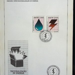 Edital 1988 04 Racionalização de Energia Com Selo CBC DF Brasília