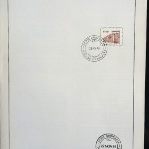 Edital 1988 04 Série Ordinária Patrimônio Histórico Com Selo CPD SP