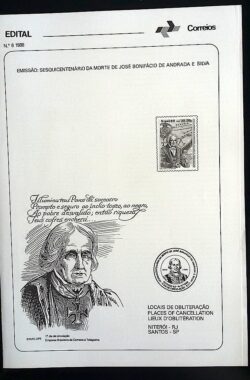 Edital 1988 06 José Bonifácio Sem Selo