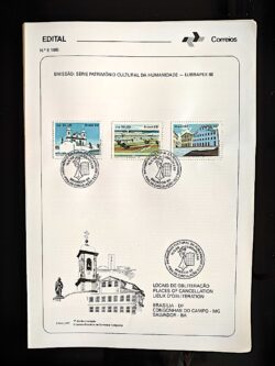 Edital 1988 08 LUBRAPEX Igreja Com Selo CBC BA Salvador