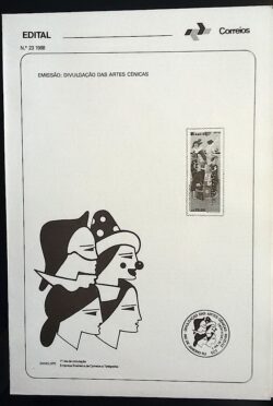 Edital 1988 23 Divulgação das Artes Cênicas Teatro Sem Selo