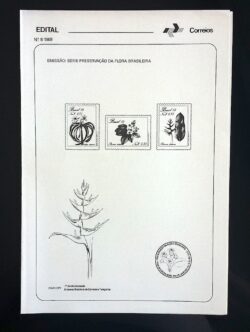 Edital 1989 08 Preservação da Flora Brasileira Sem Selo