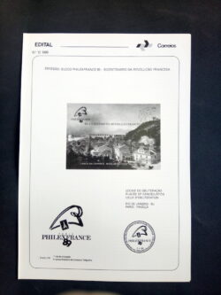 Edital 1989 12 Revolução Francesa Sem Selo
