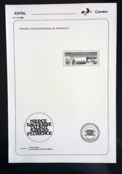 Edital 1989 16 Ano Internacional Fotografia Sem Selo