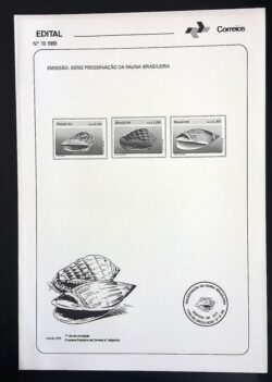 Edital 1989 19 Fauna Brasileira Concha Sem Selo
