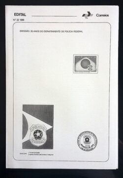 Edital 1989 22 Polícia Federal Sem Selo