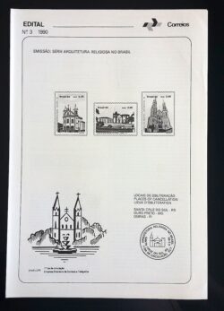 Edital 1990 03 Arquitetura Religiosa no Brasil Sem Selo