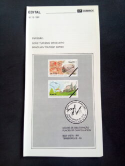 Edital 1991 15 Turismo Mapa Sem Selo