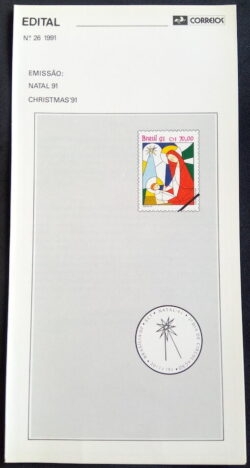Edital 1991 26 Natal Religiao Sem Selo
