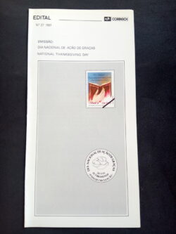 Edital 1991 27 Ação de Graça Religião Sem Selo