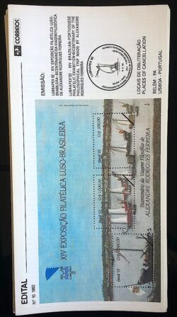 Edital 1992 10 Lubrapex Navio Sem Selo