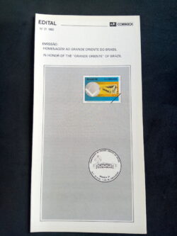 Edital 1992 21 Grande Oriente Maconaria Sem Selo