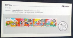 Edital 1993 10 Turma da Monica Olho de Boi Sem Selo