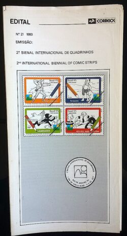 Edital 1993 21 Bienal Quadrinhos Arte Sem Selo