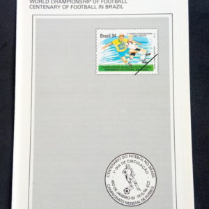 Edital 1994 10 Copa do Mundo de Futebol Esporte Sem Selo