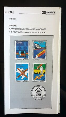 Edital 1994 13 Educação para Todos Sem Selo