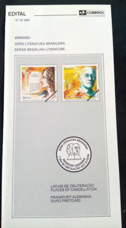 Edital 1994 23 Literatura Brasileira Sem Selo